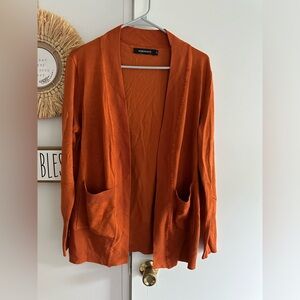Merokeety Burnt Orange Cardigan